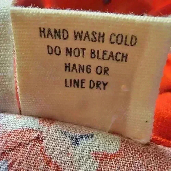 Sky & Sparrow Dress Womens Size M Red Floral High Low Hem Ruffle Button Boho - Picture 6 of 9